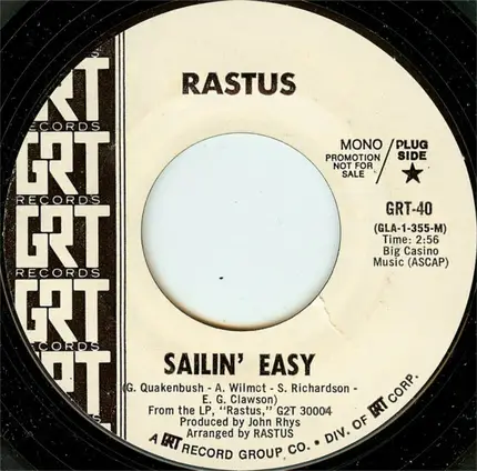 Rastus - Sailin' Easy