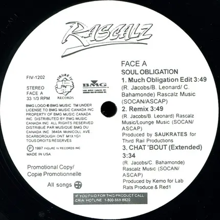 Rascalz - Soul Obligation