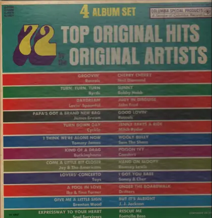 Rascals, Byrds, James Brown, ... - 72 Original Hits