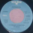 7inch Vinyl Single - Raspberries - Overnight Sensation (Hit Record) / I'm A Rocker