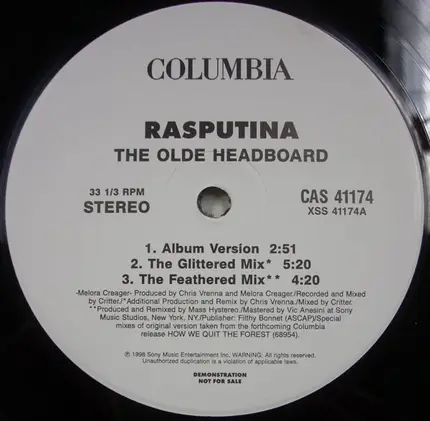 Rasputina - The Olde Headboard