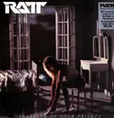 LP - Ratt - Invasion Of Your Privacy (grey & White Lp) - Black, grey and white vinyl