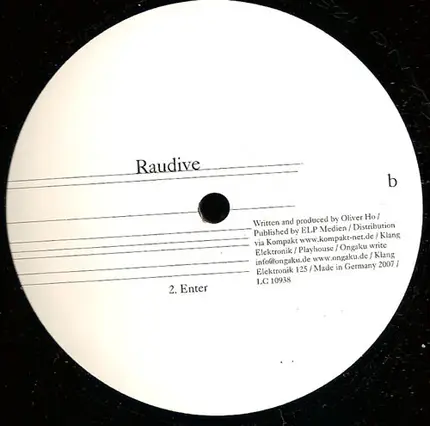 Raudive - GOOD BOY BAD BOY