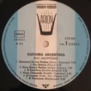 LP - Raul Maldonado - Guitarra Argentina
