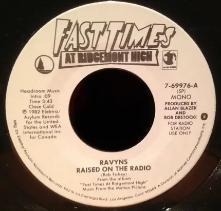 Ravyns - Raised On The Radio