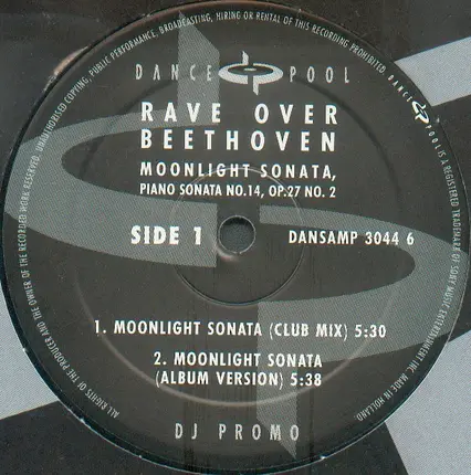 Rave Over Beethoven - Moonlight Sonata (Piano Sonata No. 14, Op. 27 No. 2)