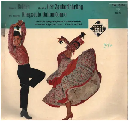 Ravel / Dukas / De Boeck - Bolero / Der Zauberlehrling / Rhapsodie Dahoméenne