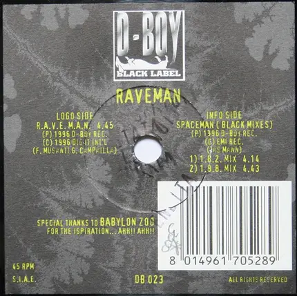 Raveman - R.A.V.E.M.A.N.