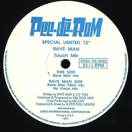 Raveman - Touch Me
