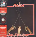 LP - Raven - All For One - Red & Black Smoke Vinyl