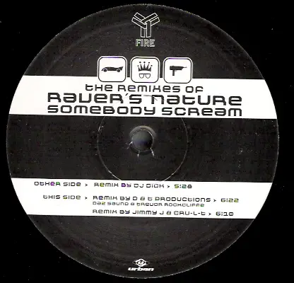 Raver's Nature - The Remixes Of Somebody Scream