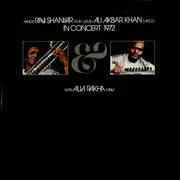 Double LP - Ravi Shankar / Ali Akbar Khan With Alla Rakha - In Concert 1972 - Gatefold