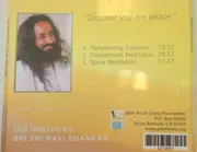 CD - Ravi Shankar - A Gift Of Silence - Meditations By His Holiness Sri Sri Ravi Shankar
