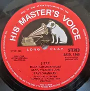 LP - Ravi Shankar - Raga - Parameshwari
