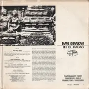 LP - Ravi Shankar - Three Ragas - Mono