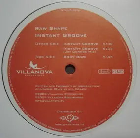 Raw Shape - Instant Groove