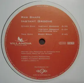 Raw Shape - Instant Groove