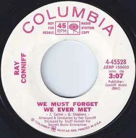 Ray Conniff - We Must Forget We Ever Met