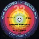 7inch Vinyl Single - Ray Conniff And His Orchestra & Chorus - Warsaw Concerto / One Fine Day