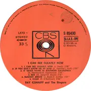 LP - Ray Conniff And The Singers - I Can See Clearly Now