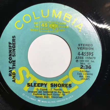 Ray Conniff And The Singers - Sleepy Shores