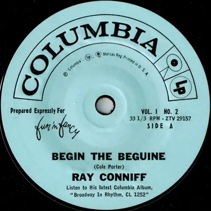 Ray Conniff / Chaquito - Fun 'N Fancy Vol. 1 No. 2