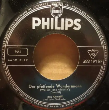 Ray Conniff & His Orchestra - Melodie Für Zwei Gitarren / Der Pfeifende Wandersmann