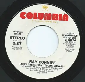 Ray Conniff - Lara's Theme From 'Doctor Zhivago'
