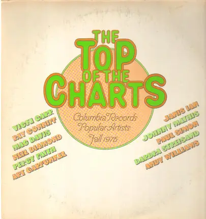 Ray Conniff / Mac Davis a.o. - The Top Of The Charts : Columbia Records Popular Artists, Fall 1975