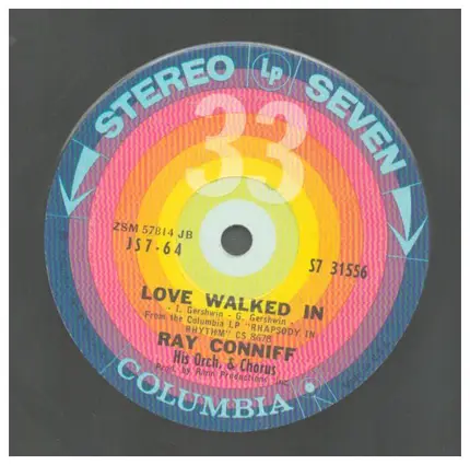 Ray Conniff, His Orchestra & Chours - Moonlight and Roses / Love Walked In