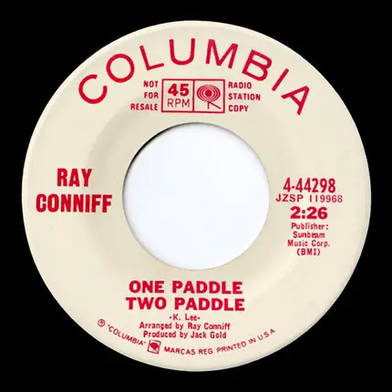 Ray Conniff - The Hukilau Song / One Paddle Two Paddle