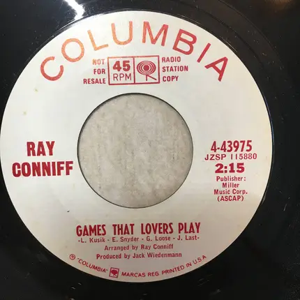 Ray Conniff - Cabaret