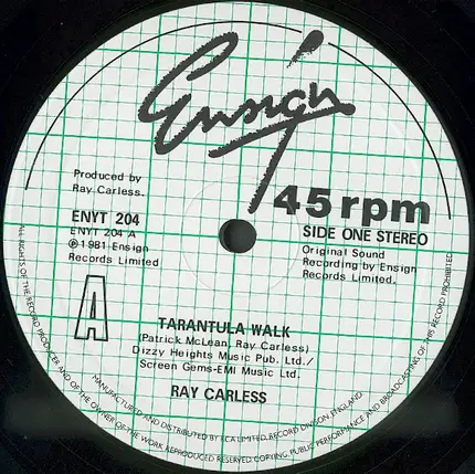 Ray Carless - Tarantula Walk
