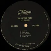 LP - Ray Charles - The Exciting Years