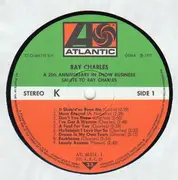 Double LP - Ray Charles - A 25th Anniversary In Show Business Salute To Ray Charles