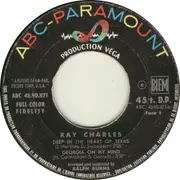 7inch Vinyl Single - Ray Charles - Deep In The Heart Of Texas - Original French EP, Black labels