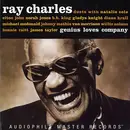 Double LP - Ray Charles - Genius Loves Company - Numbered