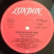 LP - Ray Charles - Georgia On My Mind (And Other Great Songs)