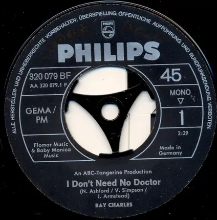 Ray Charles - I Don't Need No Doctor