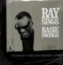 Double LP - Ray Charles - Ray Sings,Basie Swings