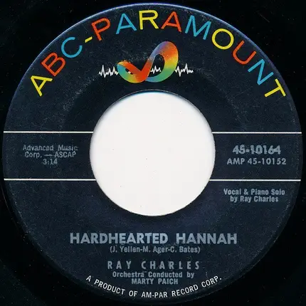 Ray Charles - Ruby / Hardhearted Hannah
