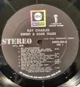 LP - Ray Charles - Sweet & Sour Tears