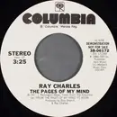 7inch Vinyl Single - Ray Charles - The Pages Of My Mind