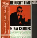 LP - Ray Charles - The Right Time - OBI + Lyric Insert / Mono / Promo