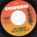 7inch Vinyl Single - Ray Charles With Hank Williams Jr. - Two Old Cats Like Us