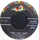 7inch Vinyl Single - Ray Charles And His Orchestra - Them That Got / I Wonder