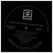Double LP - Ray Charles - Golden Ray Charles Double De Luxe = ゴールデン・レイ・チャールズ・ダブル・デラックス - Gatefold / incl OBI + booklet