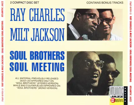 Ray Charles & Milt Jackson - Soul Brothers