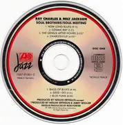 Double CD - Ray Charles & Milt Jackson - Soul Brothers Soul Meeting - Fat Box