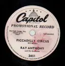 Schellack - Ray Anthony and His Orchestra - Piccadilly Circus / Thunderbird - promo